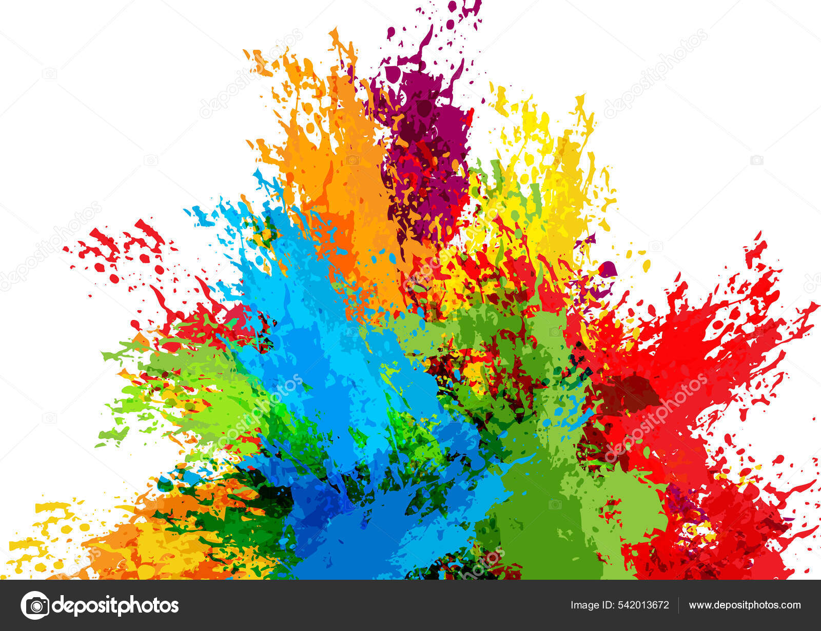 抽象的な色鮮やかな背景デザイン イラストベクトルデザイン ストック