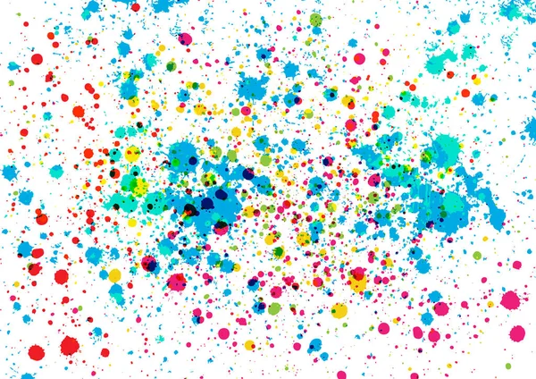 Soyut vektör sıçraması çoklu renk arkaplan tasarımı. illüstrasyon vektör tasarımı.