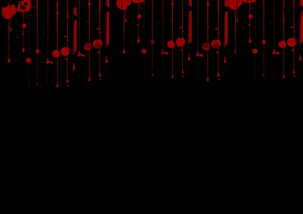 Abstract Vector Red Drip Color Black Color Background Paint Splash — Archivo Imágenes Vectoriales