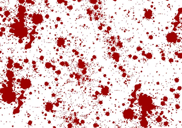 Abstrakter Vektor Splatter Rote Farbe Isolierte Hintergrunddesign Illustrationsvektordesign — Stockvektor