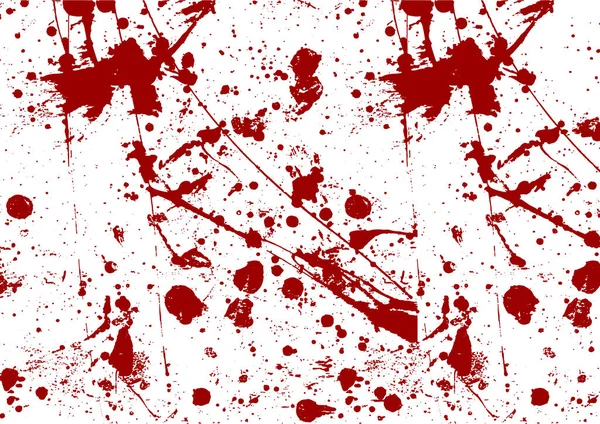 Abstrakter Vektor Splatter Rote Farbe Isolierte Hintergrunddesign Illustrationsvektordesign — Stockvektor