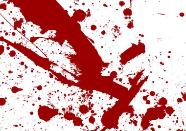 Soyut vektör sıçratma kırmızı renk izole arkaplan. illüstrasyon vektör tasarımı