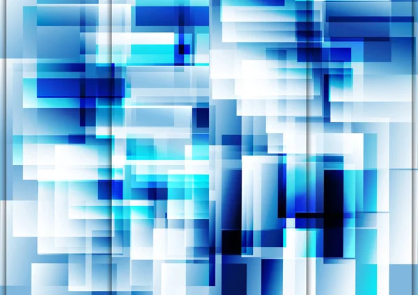 Abstrait Vecteur Géométrique Moderne Bleu Dégradé Couleur Fond Design Illustration — Image vectorielle