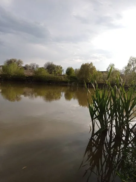 Recreación Aire Libre Pesca Naturaleza — Foto de Stock