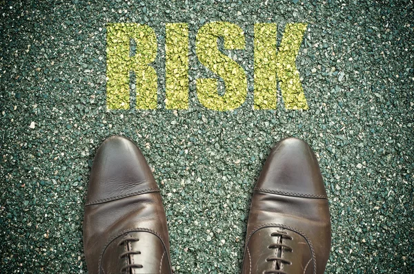Road koncept - risk — Stockfoto
