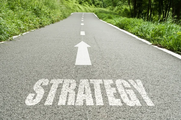 Estrategia en la carretera — Foto de Stock