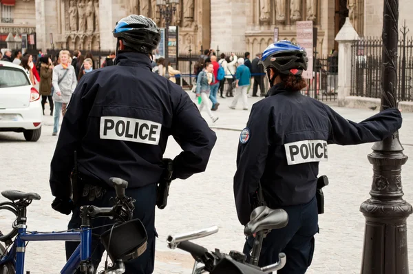 Polícia francesa — Fotografia de Stock