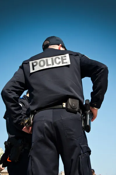 Franse politieagent Stockafbeelding
