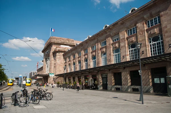 米卢斯-法国-31 届 2014 年 7 月-火车站 — 图库照片