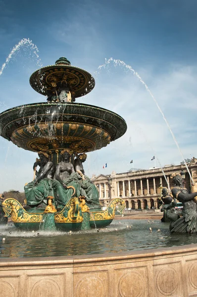 Paris'te Concorde place — Stok fotoğraf