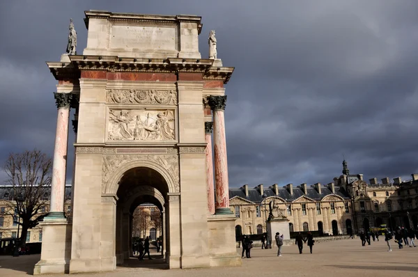 Carroussel arch in Paris — Stock Photo, Image