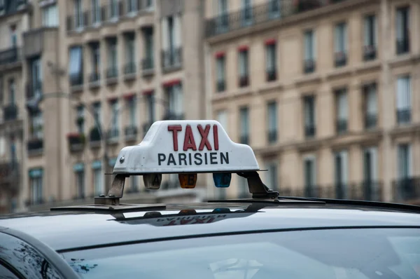 Taxi parigino — Foto Stock