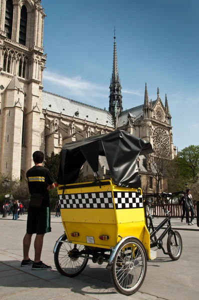 Parisian velotaxi — Stock Photo, Image