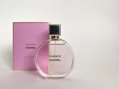 Grodno, Belarus - 02.22.2022: Chanel EAU Tendre parfümü