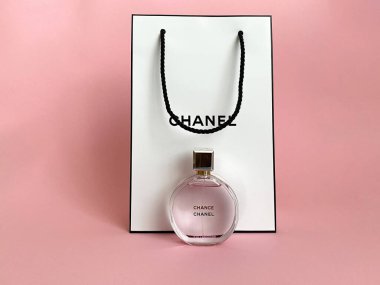 Grodno, Belarus - 02.22.2022: Chanel EAU Tendre parfümü