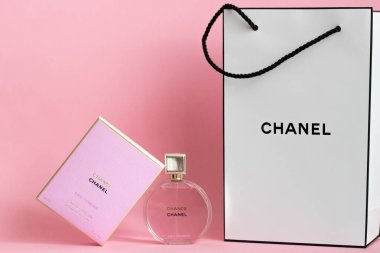 Grodno, Belarus - 02.22.2022: Chanel EAU Tendre parfümü