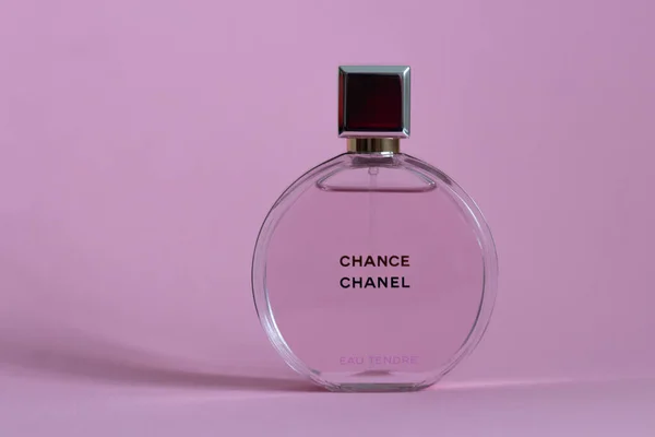 Grodno Bielorussia 2022 Chanel Eau Tendre Profumo Uno Sfondo Delicato — Foto Stock