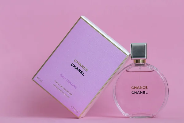 Grodno, Belarus - 02.22.2022: Chanel EAU Tendre parfümü