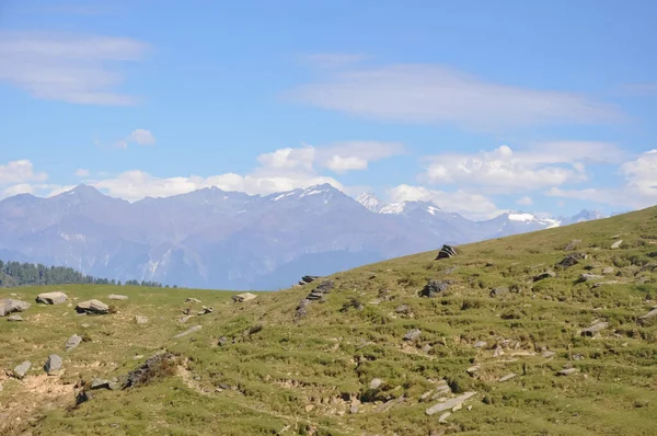 Άποψη Του Himalayas Χωρίς Χιόνι Δει Από Πεζοπορία Περιοχή Της — Φωτογραφία Αρχείου