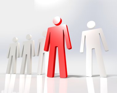 Işık kırmızı adam ileri adım atma