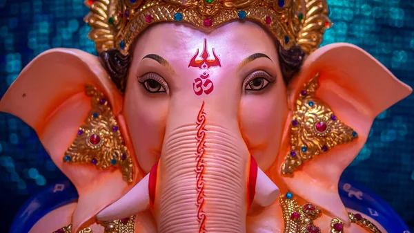 Zamknij Statuę Lorda Ganeshy — Zdjęcie stockowe