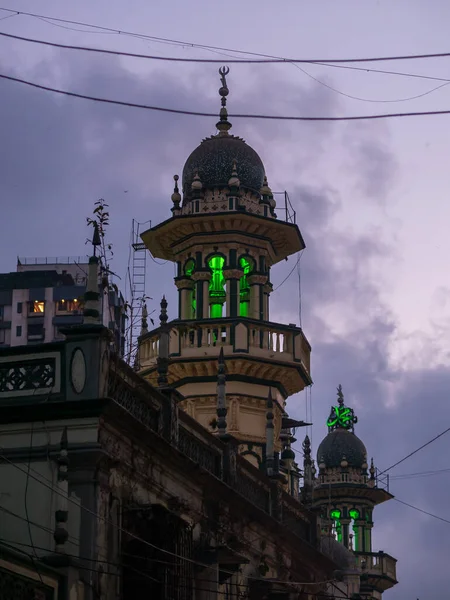 Beautifully decorate Mosque during holy month of Ramadan or Ramzan in Mumbai