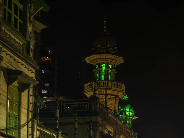 Beautifully Decorate Mosque Holy Month Ramadan Ramzan Mumbai — Zdjęcie stockowe