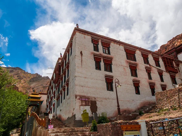 Interiéry Thikse Gompa Nebo Thikse Kláštera Největší Gompa Střední Ladach — Stock fotografie