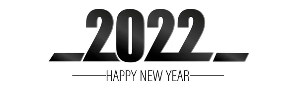 Feliz Año Nuevo 2022 Fiesta Navidad Banner Web Para Publicidad — Archivo Imágenes Vectoriales