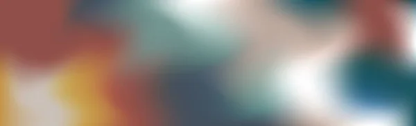 夏の大パノラマの背景を多色グラデーションで彩色 イラスト — ストックベクタ