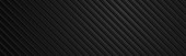 Abstraktní tmavě černé texturované panoramatické pozadí - vektor