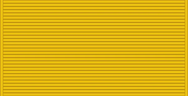 Panoramiczne Tło Żółte Bramy Garażowe Poziome Linie Ilustracja Wektora — Wektor stockowy