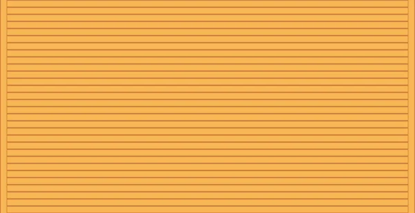 Панорамный Фон Желтые Гаражные Двери Горизонтальные Линии Векторная Иллюстрация — стоковый вектор