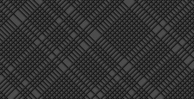 Endüstriyel panoramik koyu arkaplan, birçok düz çizgi - vektör illüstrasyonu