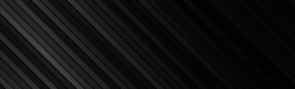 Панорамные Черно Серые Диагональные Линии Веб Фон Векторная Иллюстрация — стоковый вектор