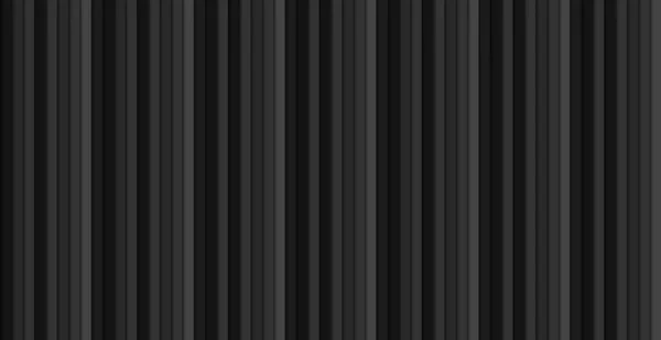 Panoramik Siyah Gri Dikey Çizgiler Vektör Illüstrasyonu — Stok Vektör