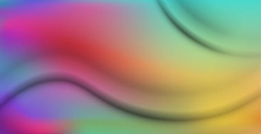 Gerçekçi buruşuk renkli kumaş dokusu arka planı, katlanır - Vektör illüstrasyonu