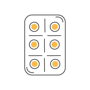 Beyaz arkaplanda suşi rulolarının şık ince çizgi simgesi - Vektör illüstrasyonu