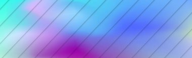 Panoramik soyut web arkaplanı mavi gradyan - Vektör illüstrasyonu