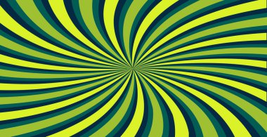 Radyal çok renkli ışınlar, panoramik desen dokusu arkaplanı - Vektör illüstrasyonu