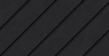 Çizgili siyah soyut desenli grunge arkaplan duvarı - Vektör illüstrasyonu