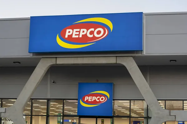 Zarnovica Eslovaquia Octubre 2021 Pepco Shop Sign Logo Marca Cadena — Foto de Stock