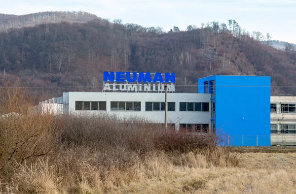 Zarnovica Slovakien Januari 2022 Neuman Aluminiumfabrik Neuman Aluminium Group Största — Stockfoto