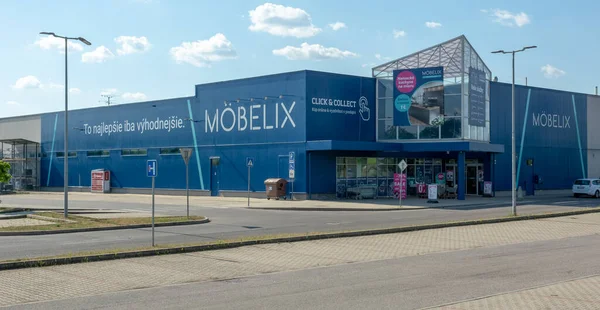 Levice スロバキア 2022年6月26日 Mobelix オーストリアの家具店チェーン 家具やホームアクセサリーの最大の小売業者の一つ — ストック写真