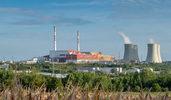 Nuclear power plant. Nuclear power station. Mochovce. Slovakia.