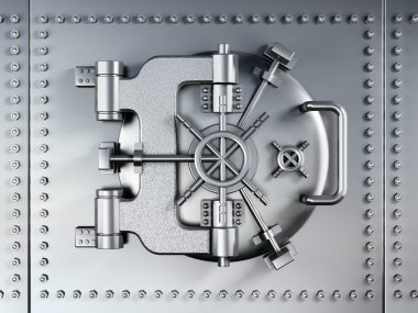 tonozlu metal banka kapı