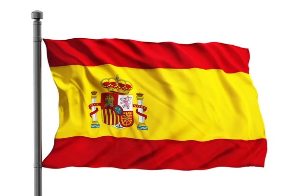 Flag of spain — Stock Photo, Image