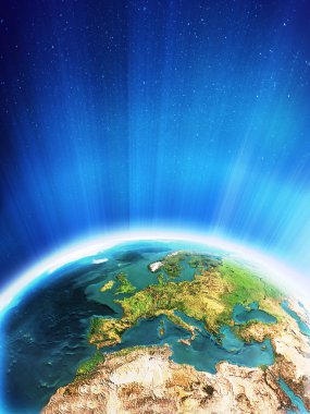 parlayan earth - Avrupa