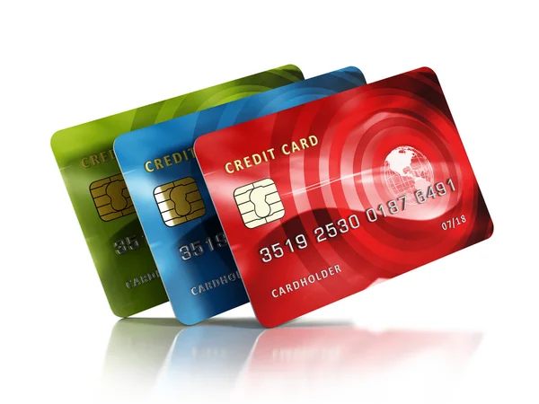 Carte di credito — Foto Stock