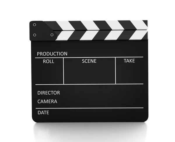 Fim slate Clapboard — Stock Photo, Image